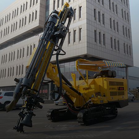 Máquina de Perforación DTH Montada Sobre Orugas Hidráulica Integrada 