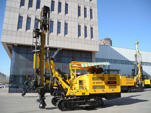 Máquina de Perforación DTH Integrada Sobre Orugas 