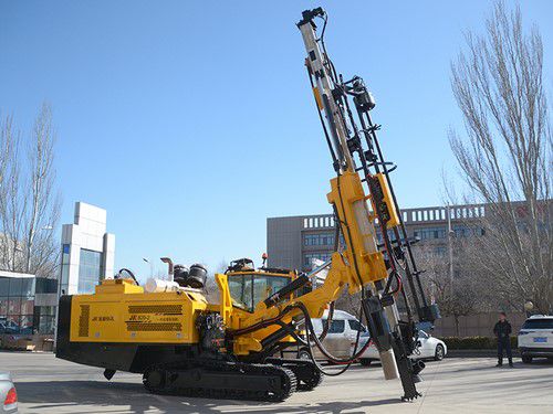 Máquina de Perforación DTH Integrada Sobre Orugas Maquinaria para Perforación